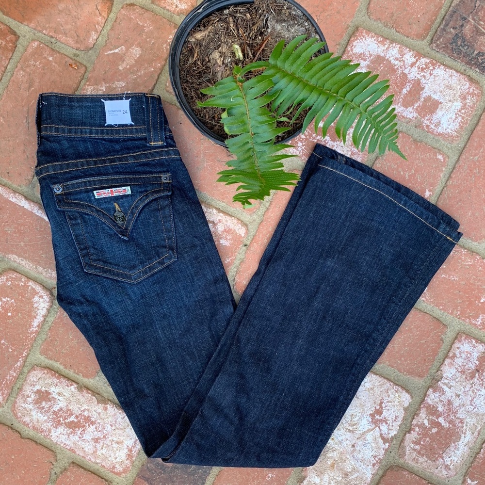 Hudson signature bootcut flare dark wash jeans - Picture 10 of 16